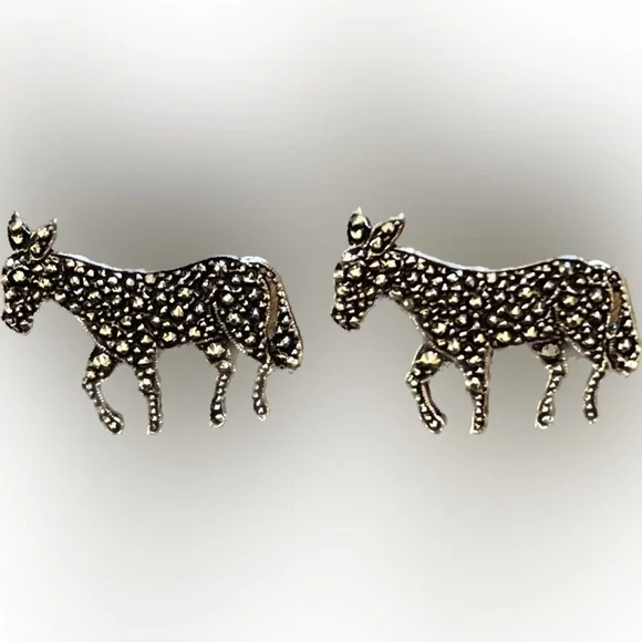 Gift with purchase – Two Adorable donkey pins  brooch - Picture 5 of 8